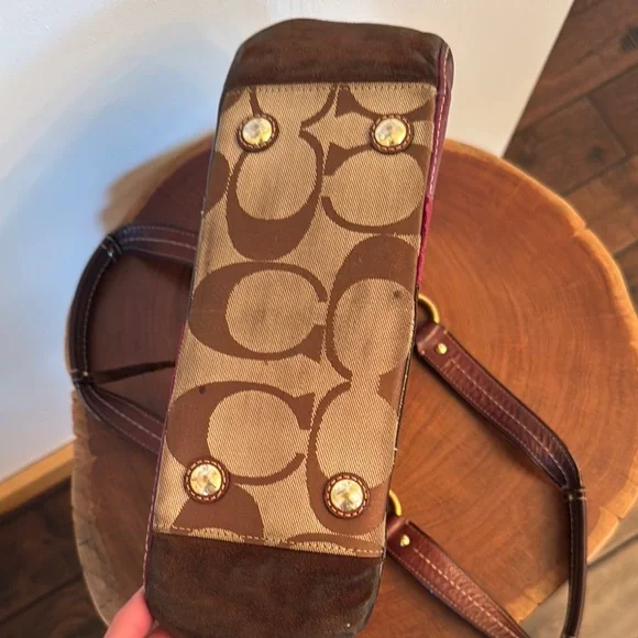 Vintage Coach Holiday Patchwork Purse - Picture 6 of 9